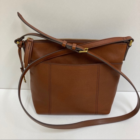 Fossil Handbags - Fossil Jori brown leather crossbody
